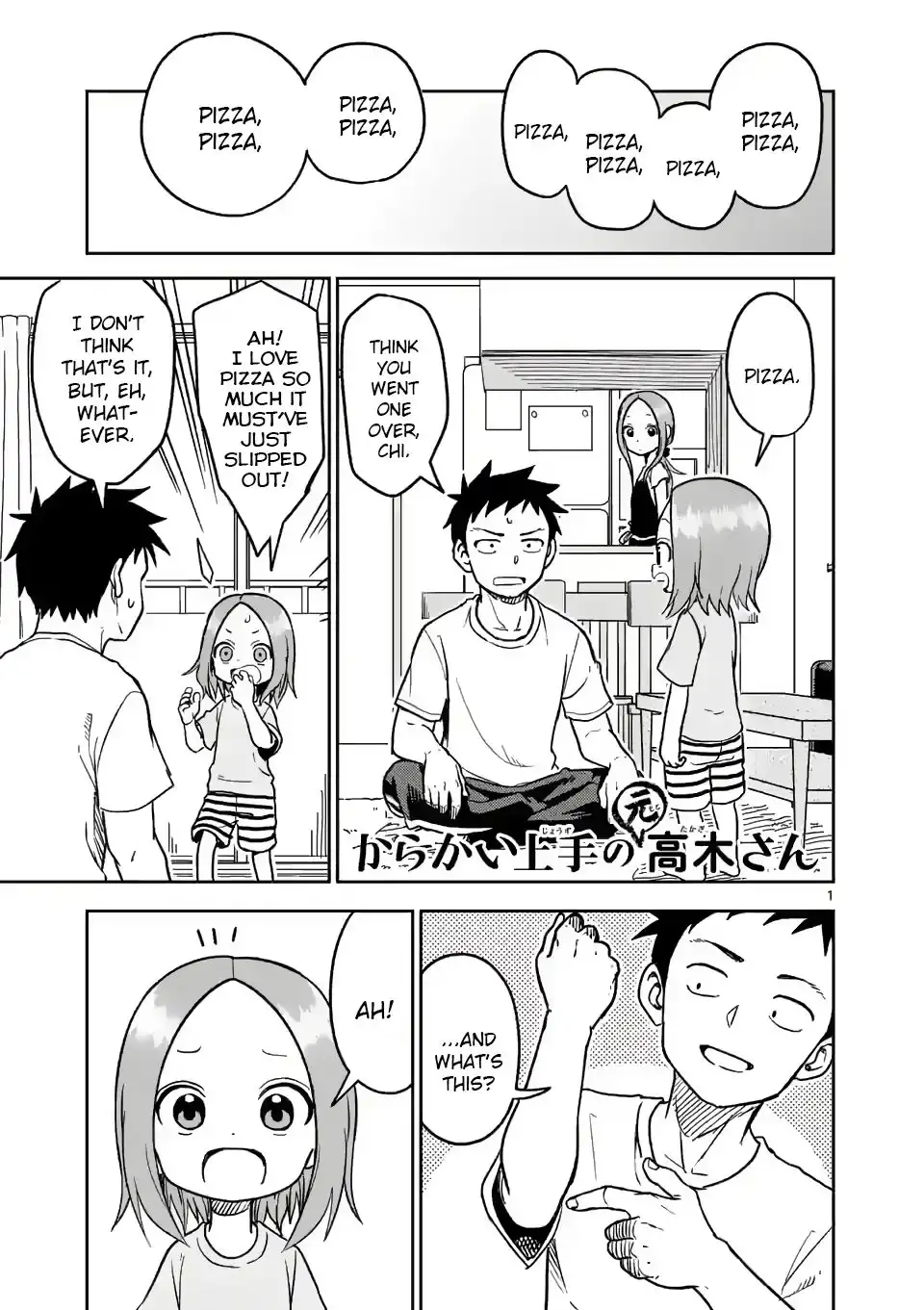 Karakai Jouzu no (Moto) Takagi-san Chapter 149 1